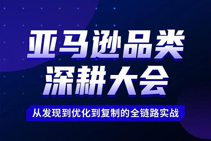 亚马逊品类深耕大会---从发现到优化复制的全链路实战